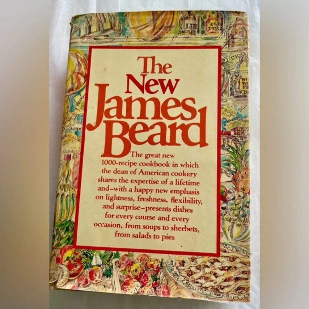 Unused James Beard The New Cookbook Hardback 1982